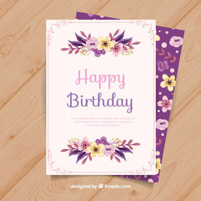 Birthday Card Printing