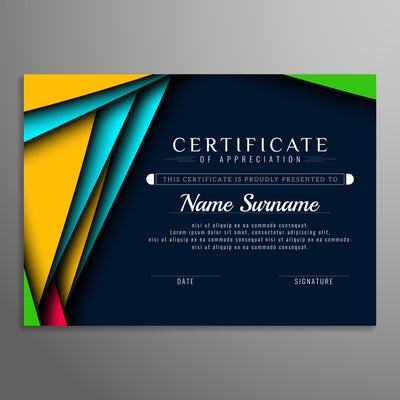 Certificate Printing online
