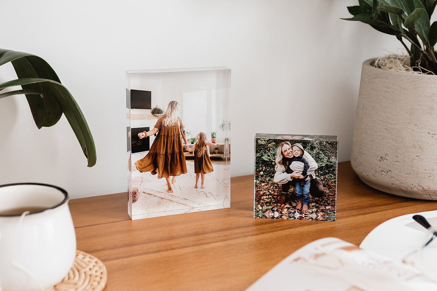 Acrylic photo blocks