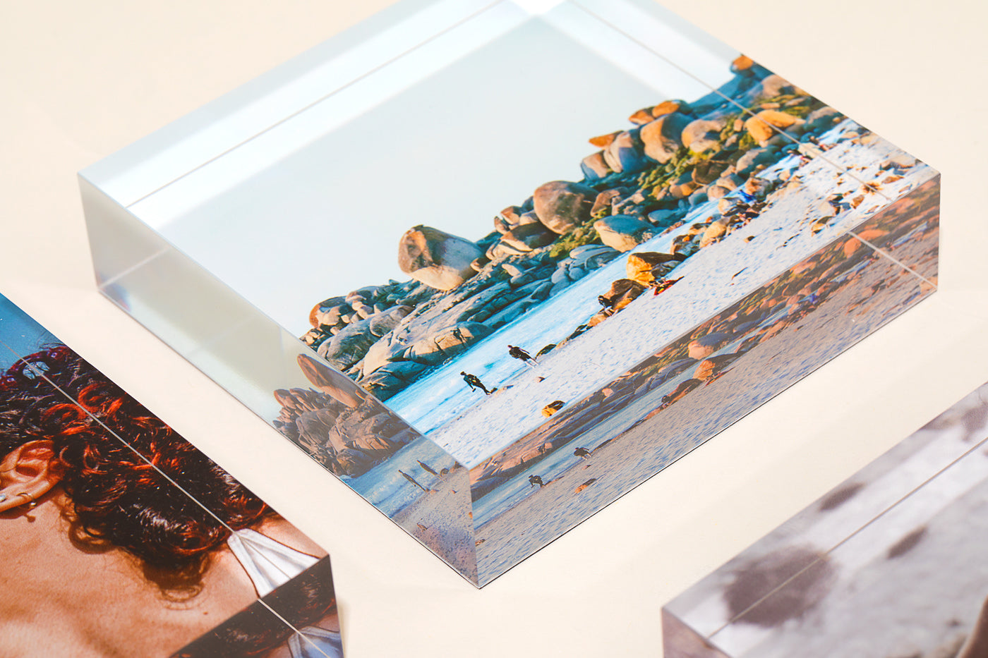 Acrylic photo blocks