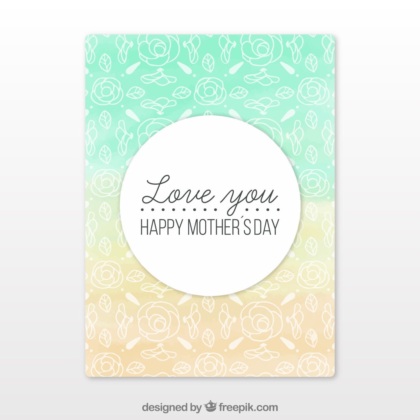 Note card (Thankyou card)