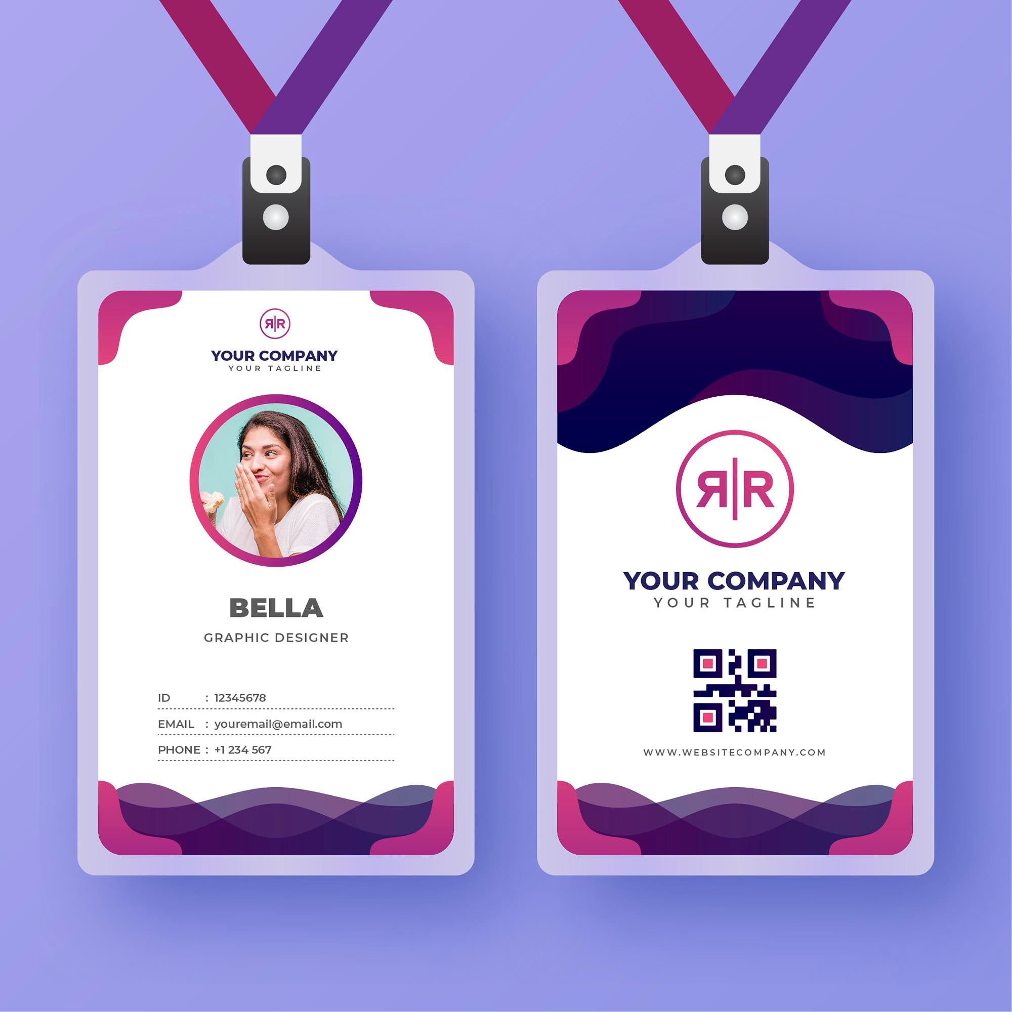 online id card, id card printing, custom lanyards for id badges ...