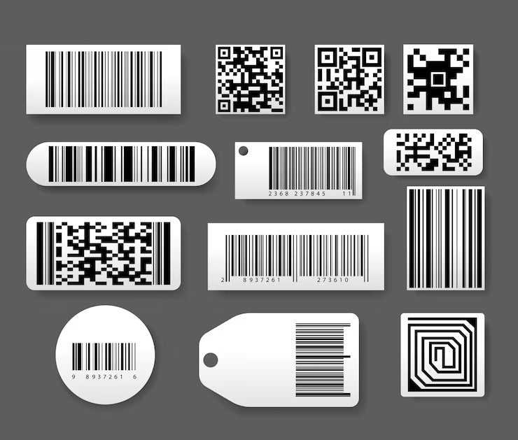 Clear Barcode Labels