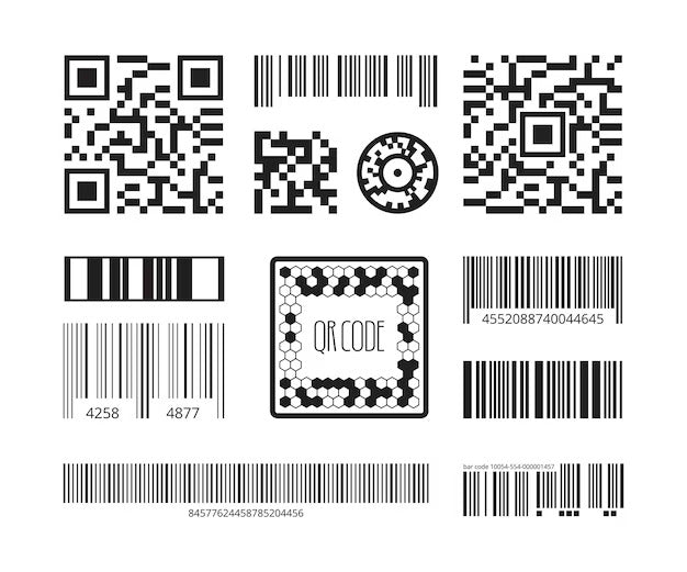 Clear Barcode Labels