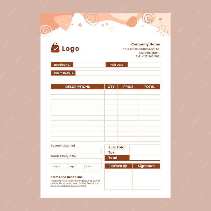 Invoice Book