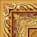 Golden Carving Frame