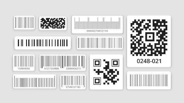 Clear Barcode Labels