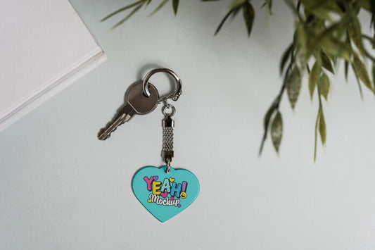 Keyring With Name Tag