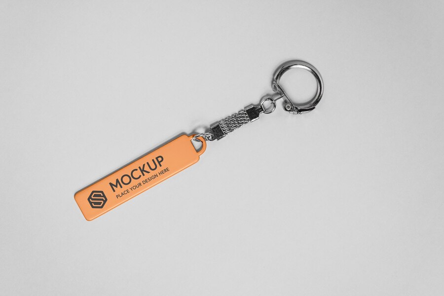 Keyring With Name Tag